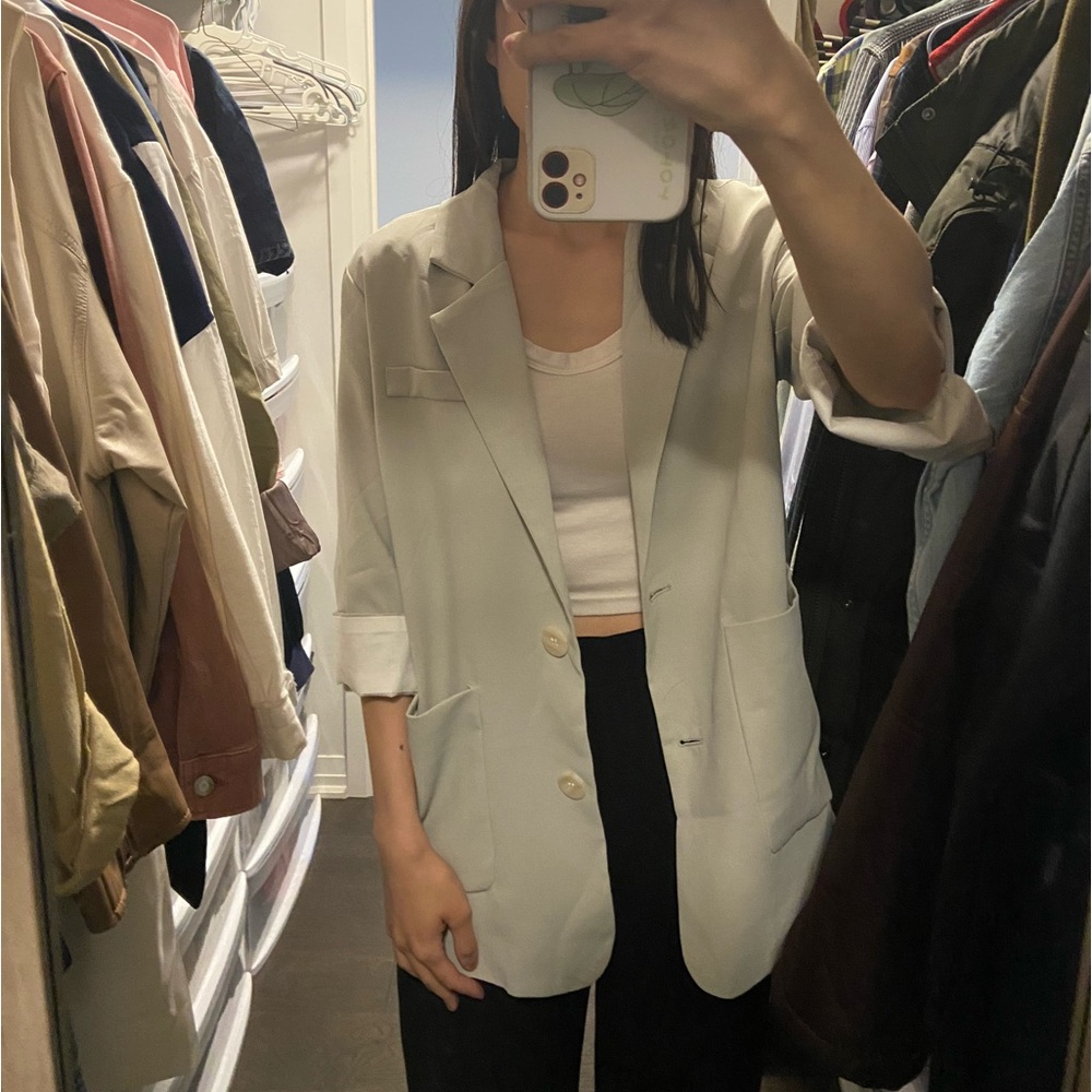 Rare light green blazer